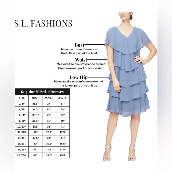 SLNY Women's Long Crepe Dress with Embellished Halter Neckline Size 10P - Picture 3 of 9